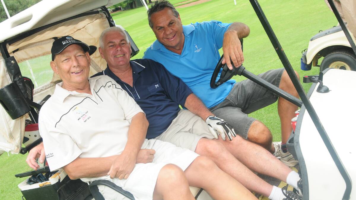 CHARITY GOLF DAY: Fundraising for Ian McGuiness. Photo: KATHRYN O'SULLIVAN. 