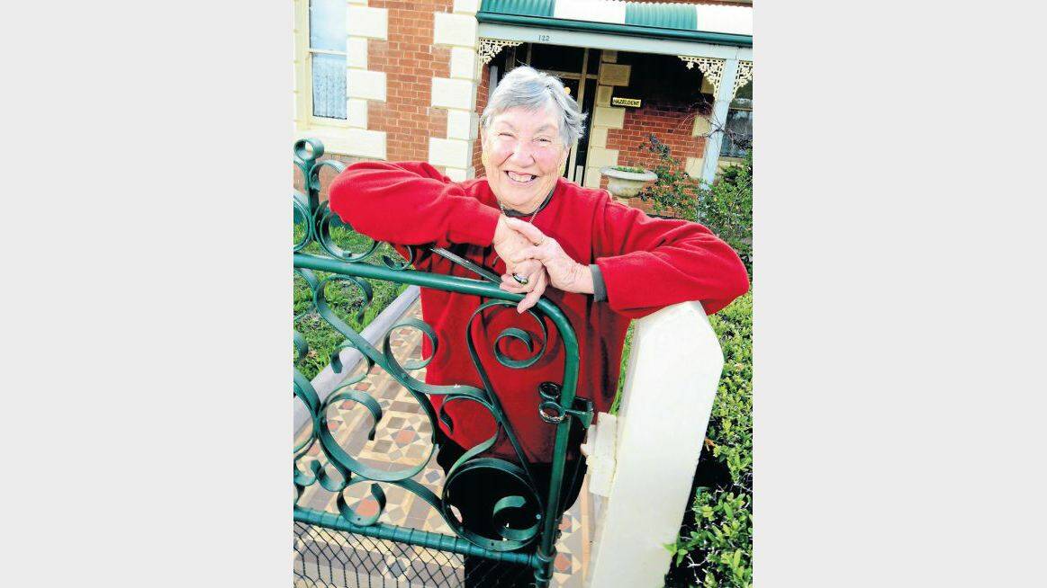  JUNE: Dubbo resident Mary Mathews always keeps the door of her heart and house open to everyone who is in need and now she has been awarded the Medal of the Order of Australia for her lifetime’s work in the communtiy. Photo: LOUSIE DONGES