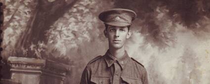 Lance Corporal Leslie Henry Robinson. Photo: AUSTRALIAN WAR MEMORIAL