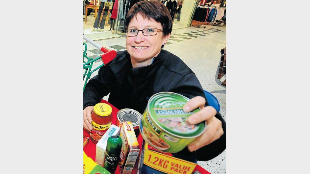MAY: Anglicare Western NSW project manager, Evelyn Trainor is appealing for support to help families in need to build up a strong pantry. Photo: LOUISE DONGES