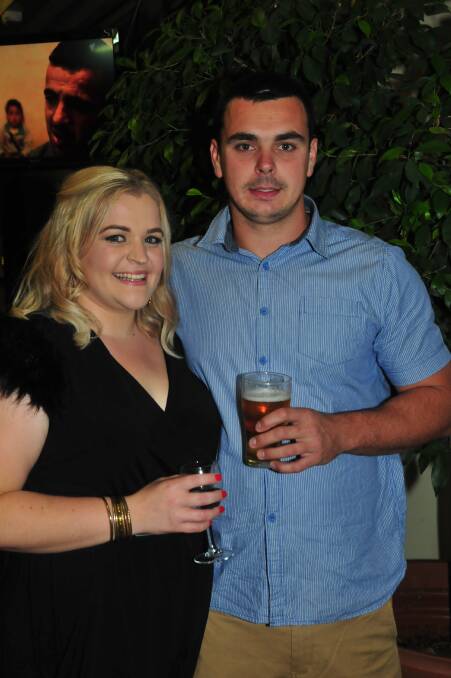 EMMA AND SHAUN'S ENGAGEMENT PARTY: Emma  McDonald and Shaun Coyle. Photo: HOLLY GRIFFITHS
