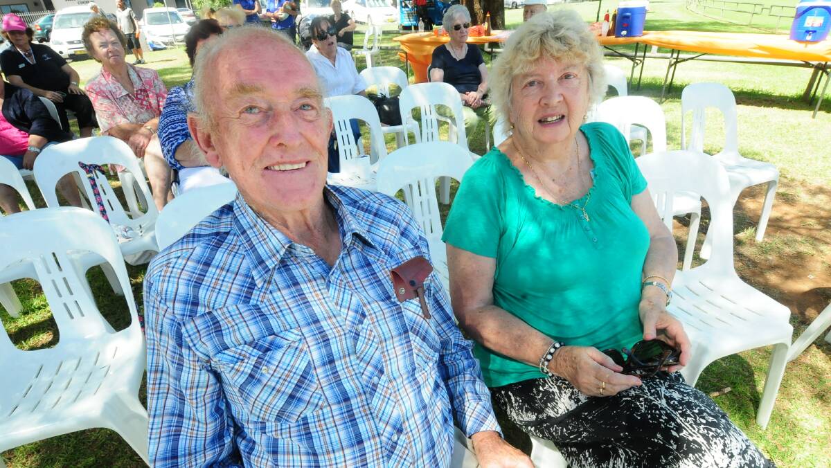 HARMONY DAY: Mick and Laura Forrest.  Photo: Louise Donges