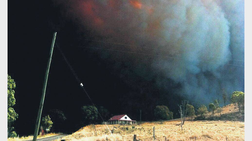 JANUARY: Fire west of Coonabarabran destroys more than 40,000 hectares