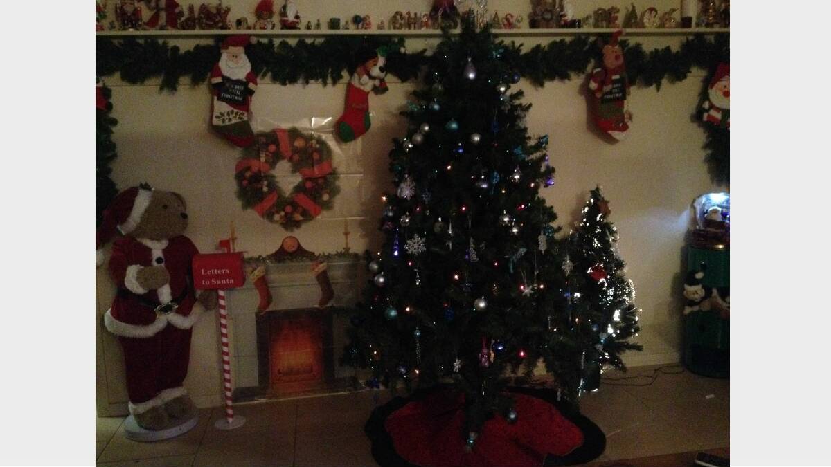 4. HOME: This tree was decorated by Amy Inglis and her four sons. Is it a winner? Vote below. 