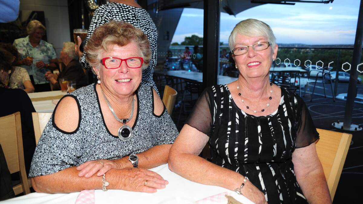 PEARL VAUGHAN'S 90TH: Laurelle Neville and Judy Vaughan. Photo: Cheryl Burke. 
