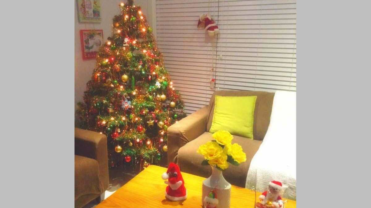 19. HOME: Amanda Coles sent through her tree as decorated by her 11, 8 and 6 year old children. Is it the best tree you have seen? Vote below. 