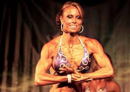 BODY BRILLIANCE: Kirsten Engels hits the stage in her quest for bodybuilding glory on the Gold Coast.