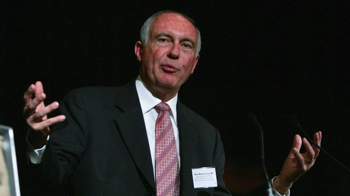 Deputy Prime Minister and Minister for Infrastructure and Regional Development Warren Truss