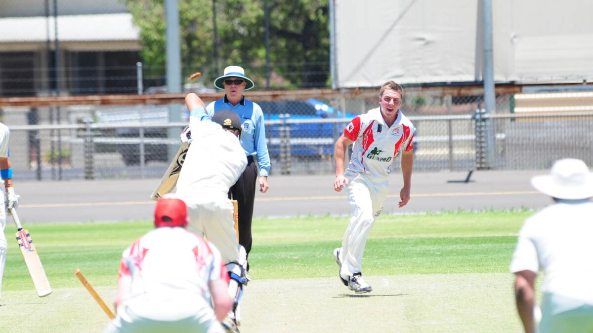 BOWLER: Wade Potter (RSL-Colts). The Cobar quick just got better as the season went on. Strongly built, Potter is capable of hitting decent speeds and he is now the spearhead of their attack. Moves the ball well and finished the season with 23 wickets at the hugely impressive economy rate of just 2.6 runs per over.