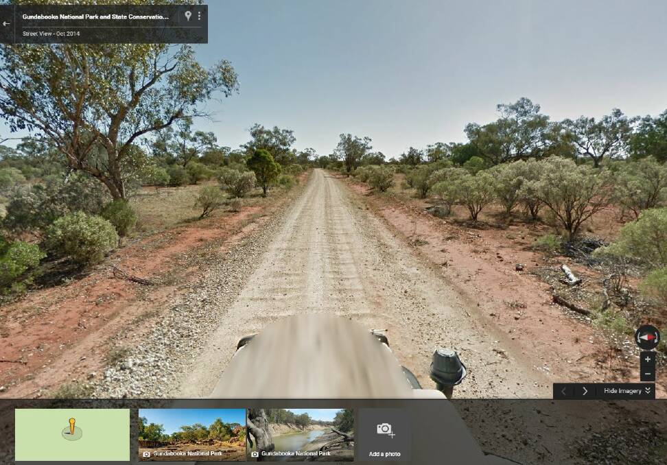 Imagery from the Gundabooka National Park is now available on Google Street View in a move that will open up its magnificent landscape to the world. Photo: SCREENSHOT