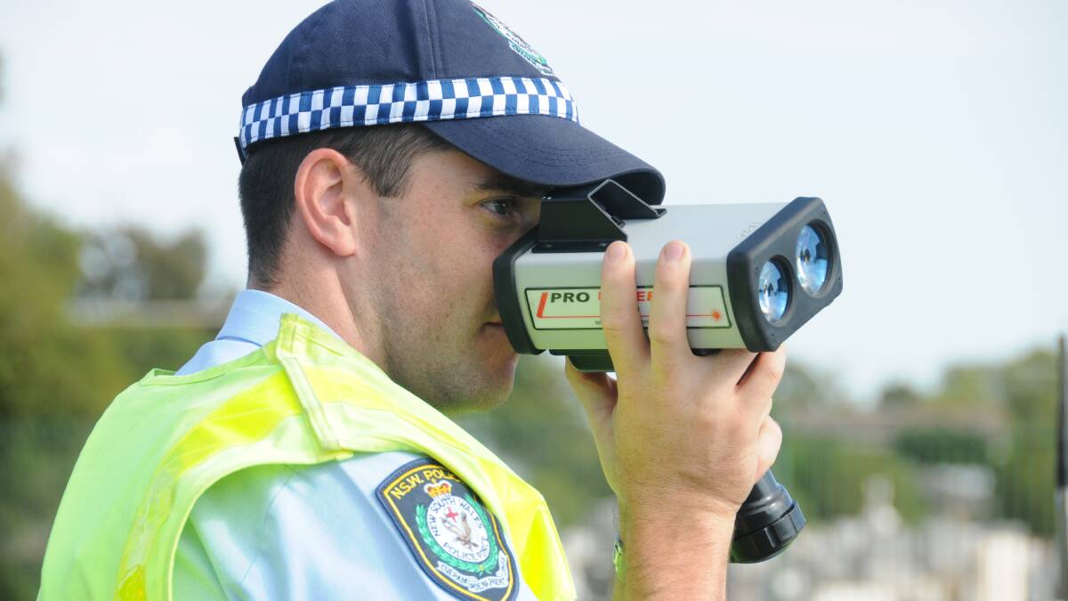 Officers attached to Dubbo Highway Patrol were carrying out speed enforcement along Hennessey Drive as part of Operation Saturation when the man was detected riding at 131km/h in a 60km/h zone. File photo