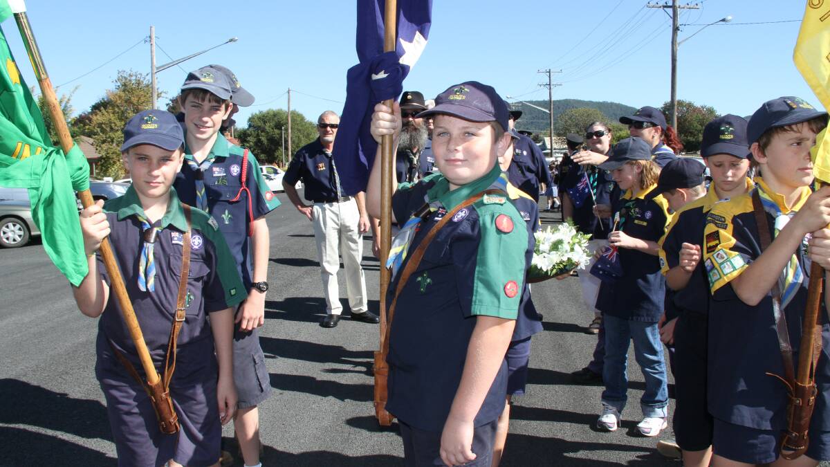 Anzac Day in Wellington and Geurie