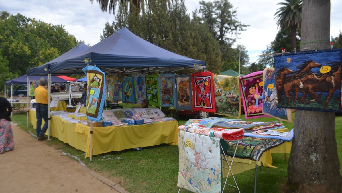 Plenty of colourful stalls at the markets 