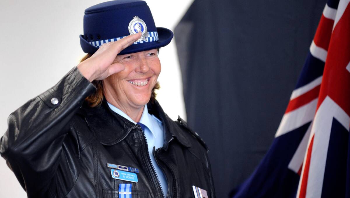 Senior Constable Nita Morris was one of the three police officers from Orana Local Area Command present with commendations for professionalism and bravery. Photo: LOUISE DONGES