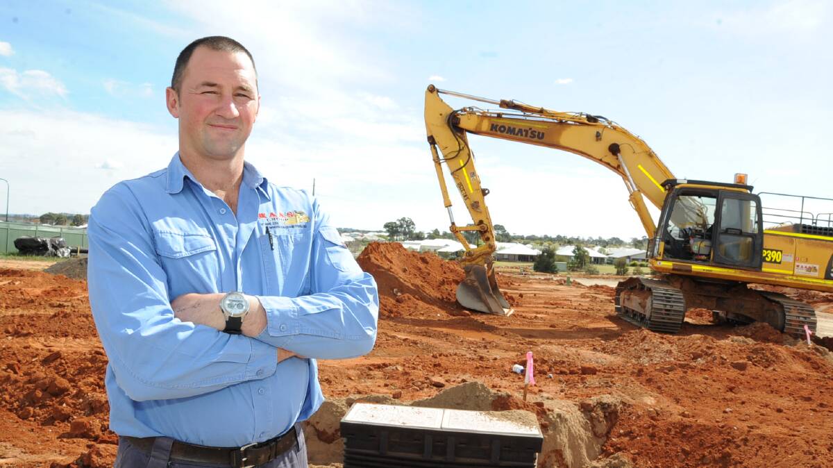 Maas Group Properties owner Wes Maas at Southlakes Estate, one of the company's residential subdivision projects. Photo: Belinda Soole