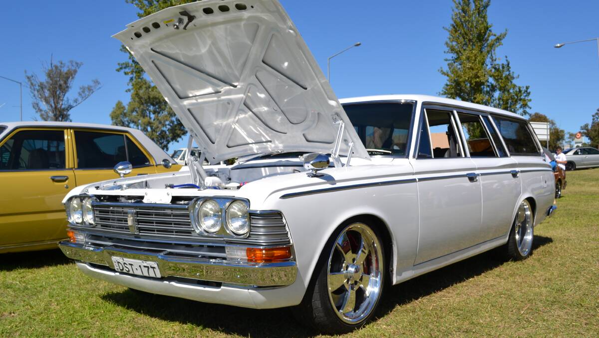 A 1969 Toyota Crown which claimed several awards during the Toyota Nationals show and shine. 