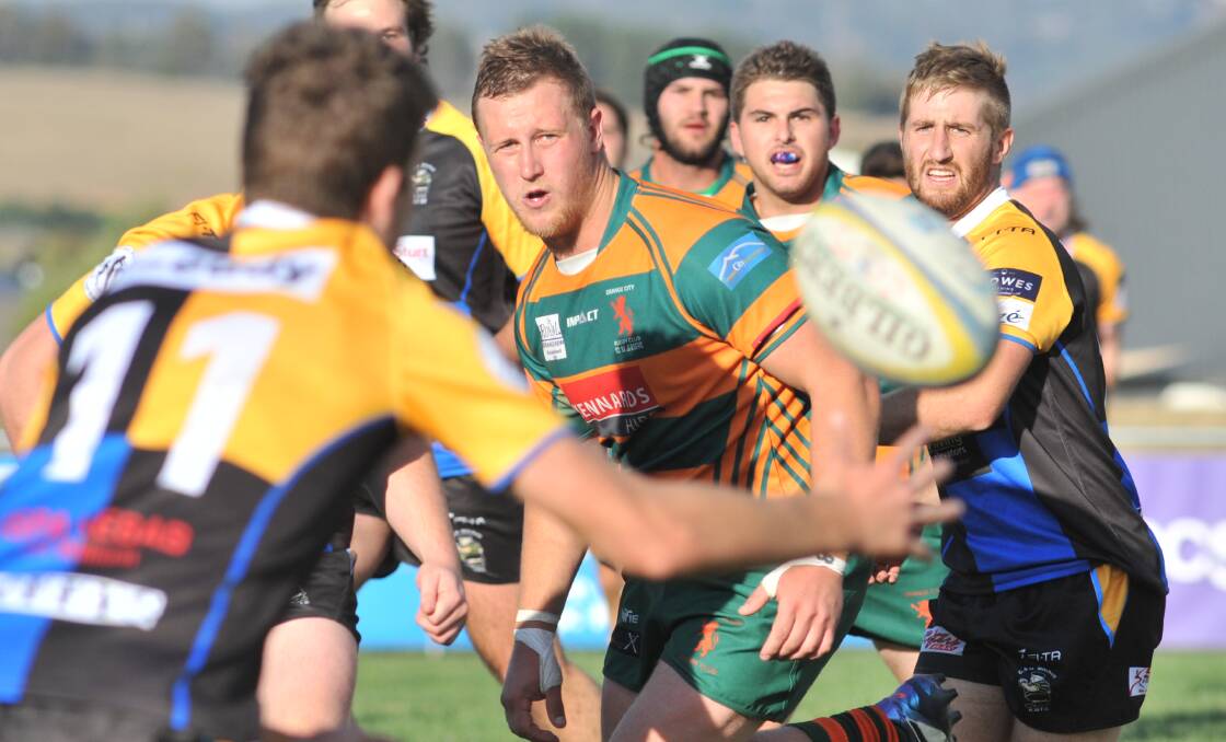 CENTRAL FIGURE: Should Jake Davis be ruled out, Sam Dwyer (pictured) will shoulder plenty more responsibility in the centres against Rhinos this weekend. Photo: JUDE KEOGH						                                    0409city7