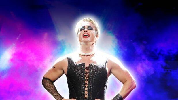 Craig McLachlan in Rocky Horror Show. Richard O'Brien, who wrote the successful musical, said McLachlan "steps out far beyond what most other performers can do".  Photo: Supplied

