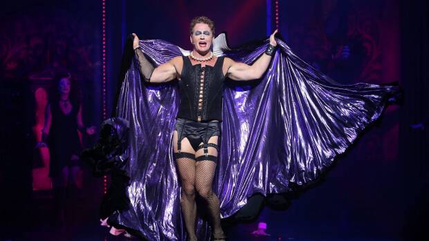 Craig McLachlan playing the role of Frank-N-Furter in The Rocky Horror Show in June 2015. Photo: Pat Scala
