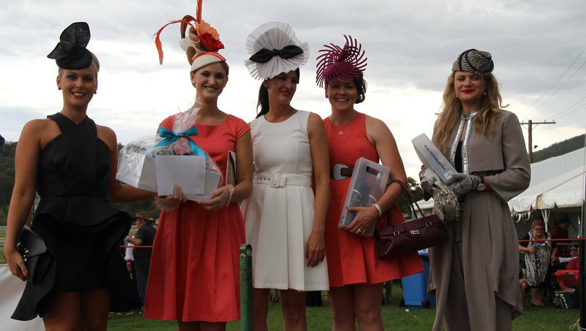 WELLINGTON: Karissa Pedron, Kirsty Colliver, Lizzy Rich and Emma Gilbert receive their awards at the Wellington Boot.