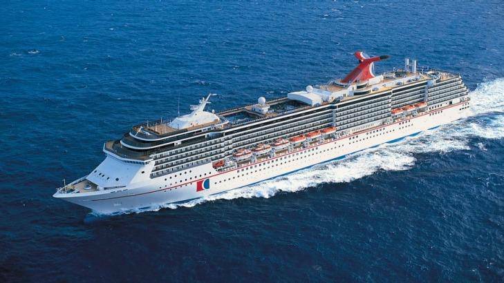 The Carnival Spirit in a file picture. Photo: Supplied