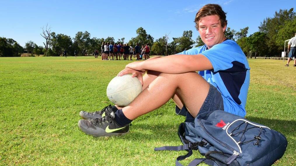 James Bourchier has been named in the NSW under-15 Gold team. Photo: BELINDA SOOLE