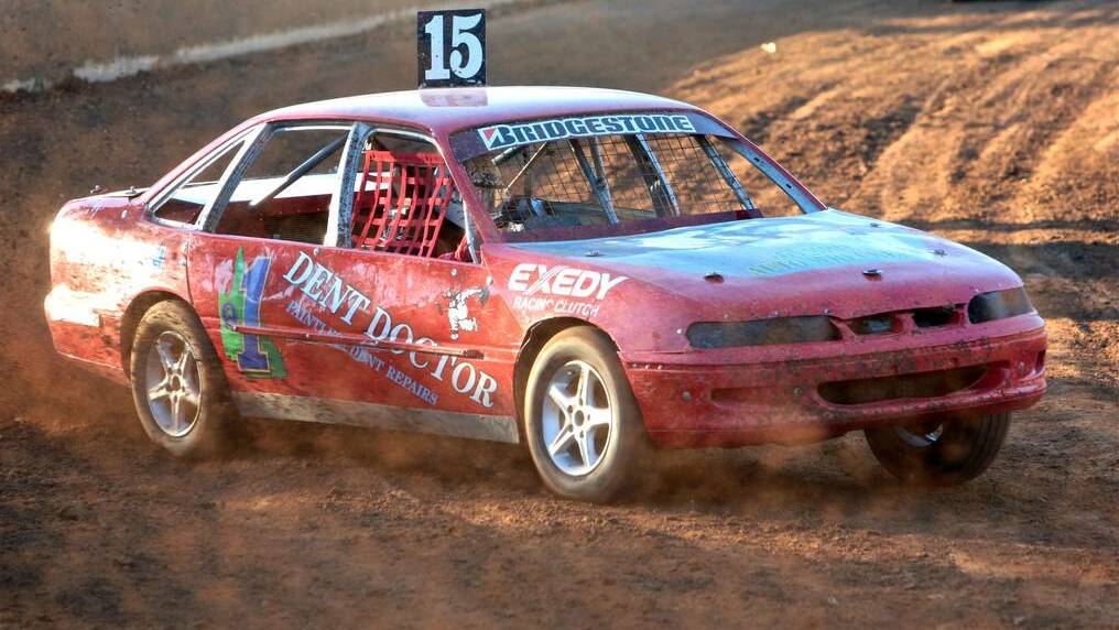 A big season of speedway racing will culminate next year when the likes of national champion Tim Atkins arrives to take part in the Australian Production Sedan titles. Photo: Inaction Sports