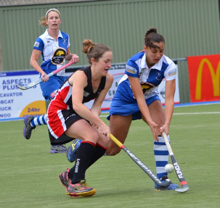 ONE TO WATCH OUT FOR: Georgina Adams will be a player who can make an impact in Premier League Hockey this year according to Pat’s coach Jaden Ekert. Photo: ANYA WHITELAW 	071914ypats1