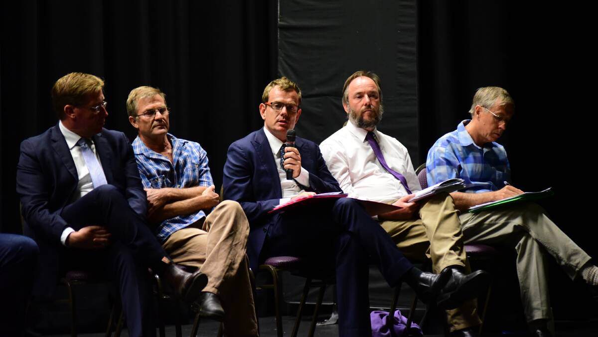 Crime, drugs and social housing were the first issues raised by an audience member at Wednesday night's candidates forum.  