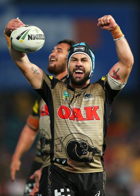 HOPE: Jamie Soward and the Penrith Panthers will be hoping to get a win against Canberra in Bathurst.