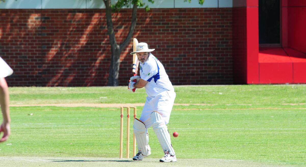 A century from Justin Gavin wasn't enough to help Macquarie to victory in their two-day Whitney Cup clash against Souths. 																	       Photo: KATHRYN O'SULLIVAN