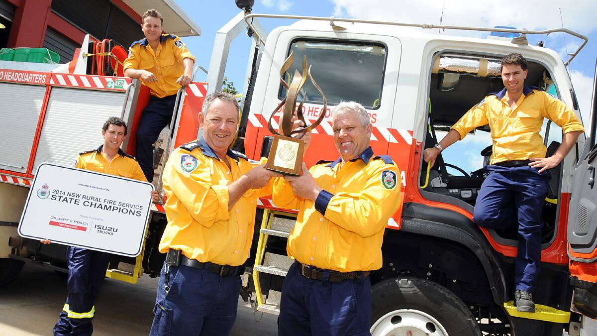 THE MORNING GRILL: Orana's champion firefighters