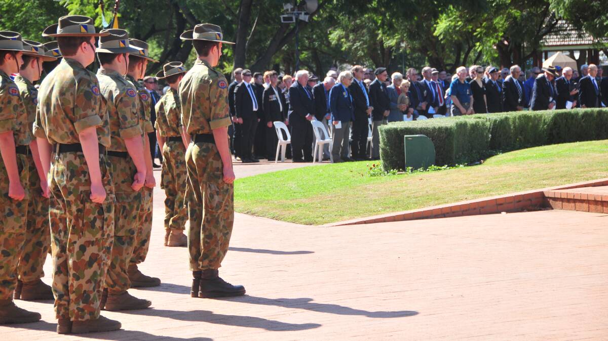 The Anzac spirit shone brightly in Dubbo as many people gathered at the Commemoration Ceremony in Victoria Park