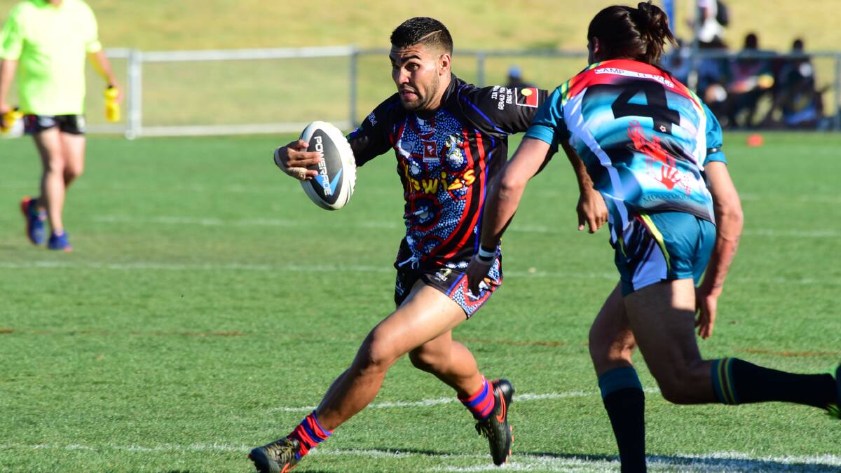 Richard Roberts, pictured during the Newcastle Yowies win on Saturday, was again on of his side's best in Sunday's win over Wanaruah. Photo: BROOK KELLEHEAR-SMITH