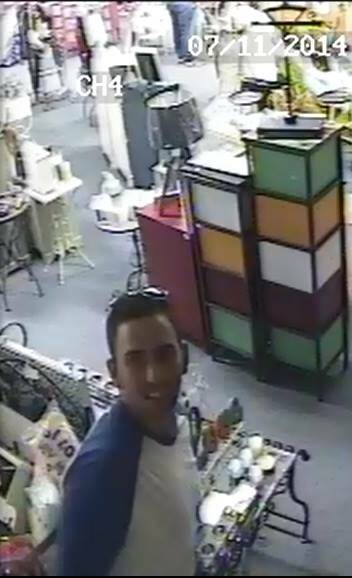 The CCTV image released by police. 