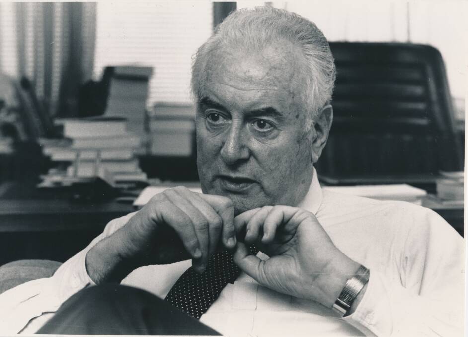 Mr Whitlam, who led Labor from political wilderness to electoral victory in 1972, was controversially dismissed in 1975 and in later years was regarded as an elder statesman, died early on Tuesday. File photo