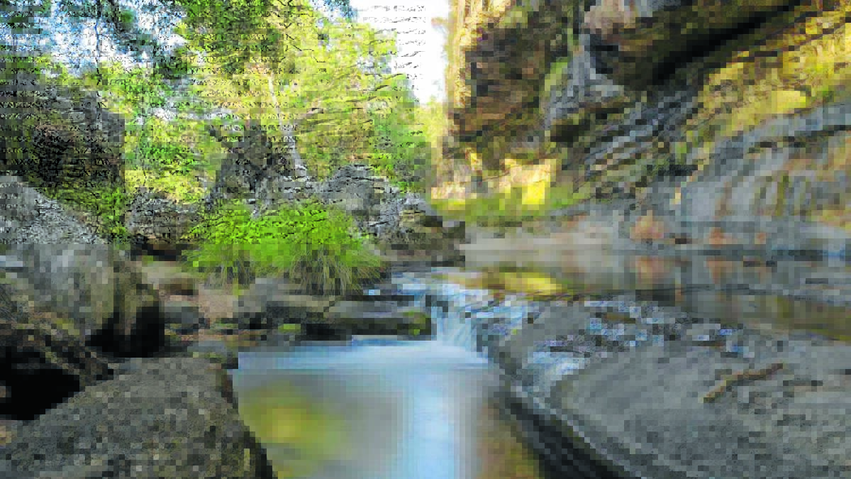 The Drip will be protected in perpetuity as part of a national park, Minister for Environment Rob Stokes announced on Saturday. Photo by Shane Ruming