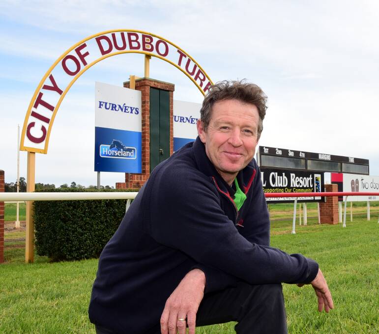 CONTINUING THE MOMENTUM: Dubbo Turf Club general manager Vince Gordon said the current stable complex was built around the 1950s. Photo: BELINDA SOOLE
