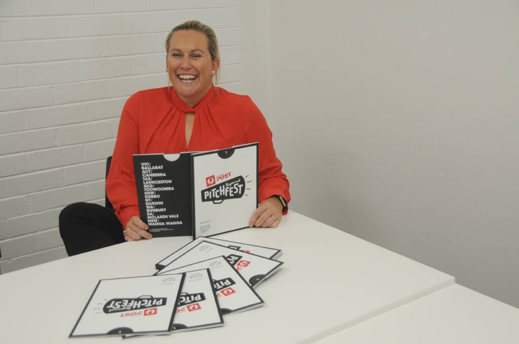 TIME TO SHINE: Australia Post Regional Pitchfest founder Dianna Somerville said anyone could apply to Pitchfest and have their idea heard. Photo: ORLANDER RUMING