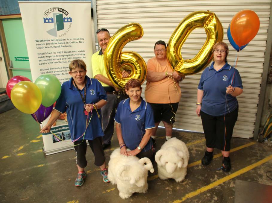 CELEBRATIONS: Westhaven clients are cheering about the organisation's 60th birthday this year, which will be filled with fun events. Photo: CONTRIBUTED