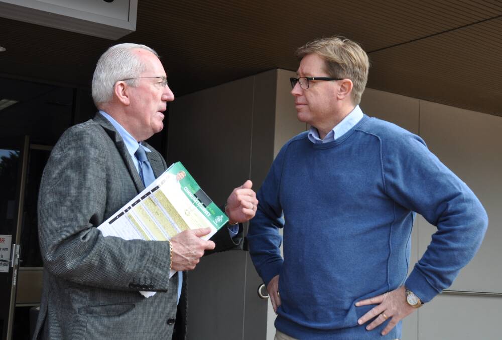 NAME CHANGE: Western Plains Regional Council administrator Michael Kneipp said he would be making a decision in the near future on the council name, after the survey results from Dubbo MP Troy Grant were collated. Photo: CONTRIBUTED