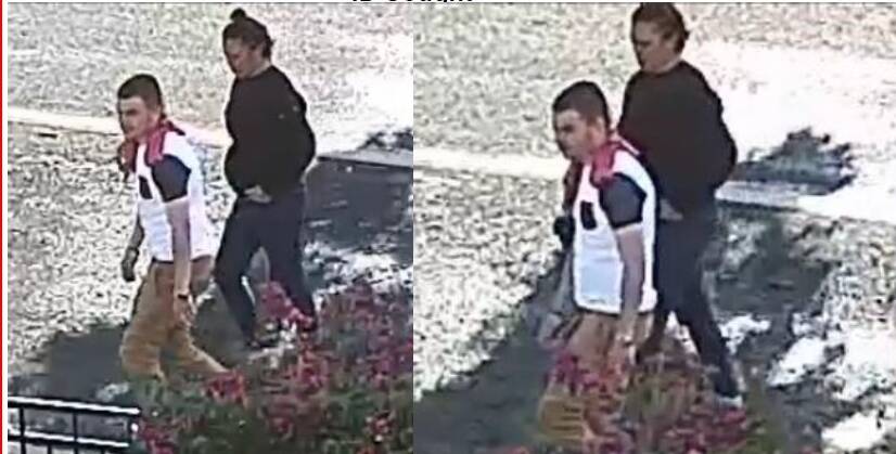 Police are seeking help to locate two people in relation to an incident on Gipps Street.