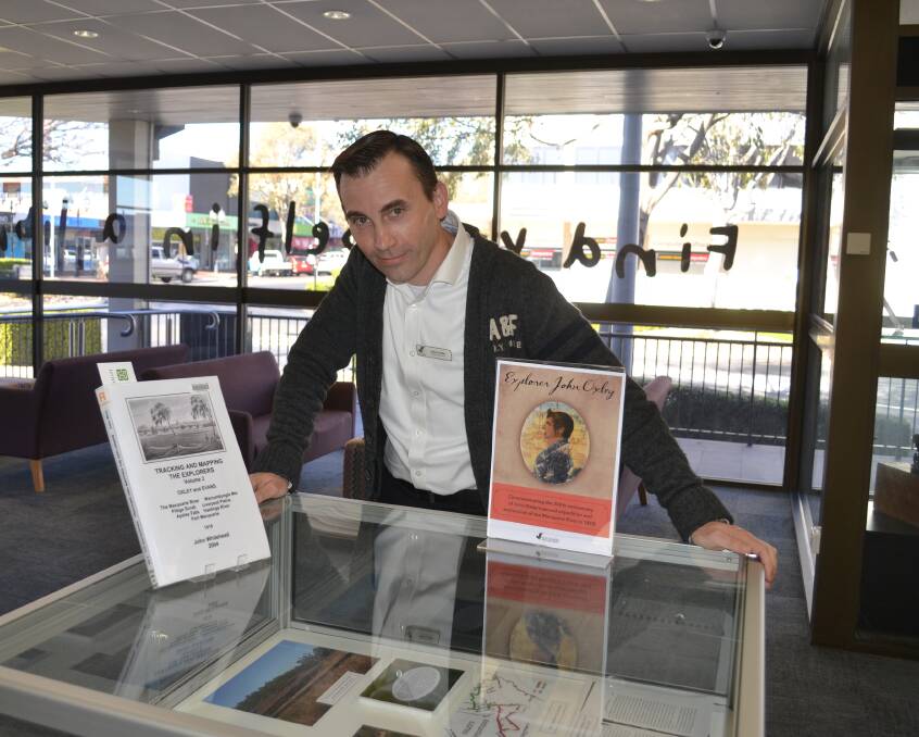INFORMATION PROVIDED: Macquarie Regional Library Dubbo branch manager Peter Irwin has plenty of events planned for the coming weeks, including a lunchtime talk on the hospital. Photo: TAYLOR JURD