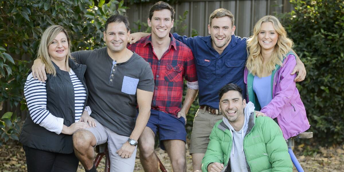 Nailed it: Some of the contestants on the renovation competition House Rules, which has been one of Prime7's top-rating shows in regional areas.