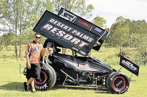 Gold Coast-based Danny Reidy will be just one of the top line drivers coming here for the sprintcar series at Morris Park on Saturday night.
