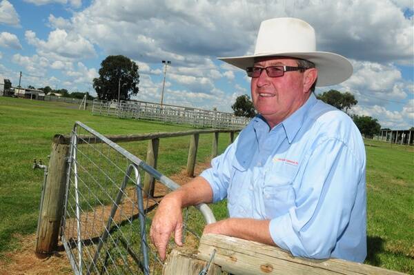 Graeme Board at the Dubbo Showground as the NSW Beef Spectacular and Trade Field Day approaches.