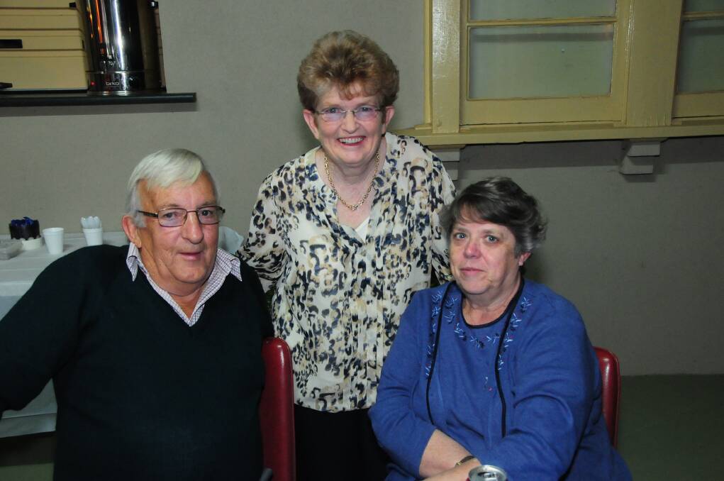 Joe George, Judy Hunt and Hellen George
