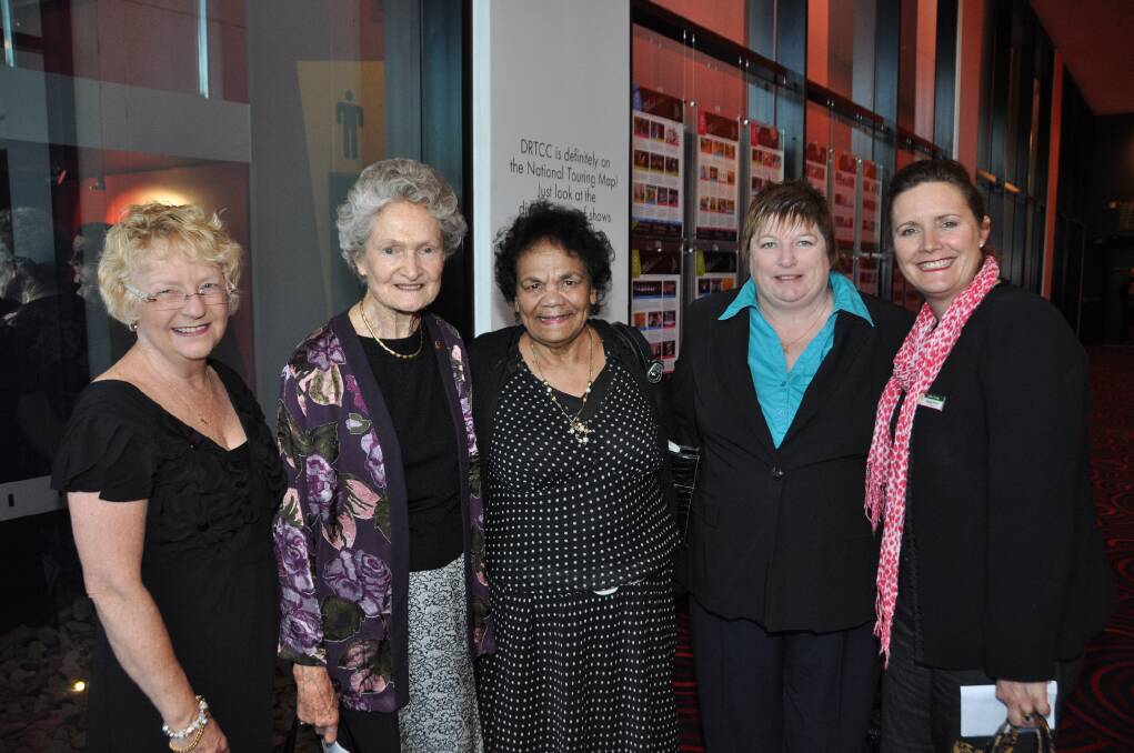 Dubbo College director Kerri Leigh-Gordon with Ruby Riach, Aunty Pat Doolan, Senior Campus P and C president Sonia Strachan and Delroy Campus principal Stacey Exner.	Photos: CONTRIBUTED