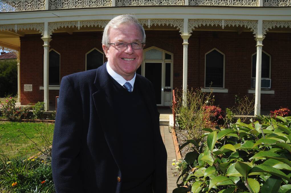 New parish priest of St Brigid's Father Mark McGuigan likes that Dubbo people are "very open and very keen to get involved".