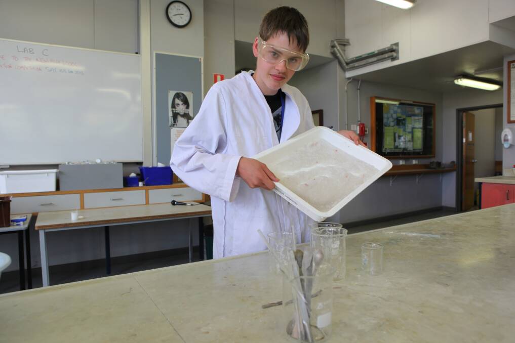 Dubbo homeschooled student Ben Connor was able to join 93 other talented year 9 and 10 science students at the University of Sydney. Photo CONTRIBUTED